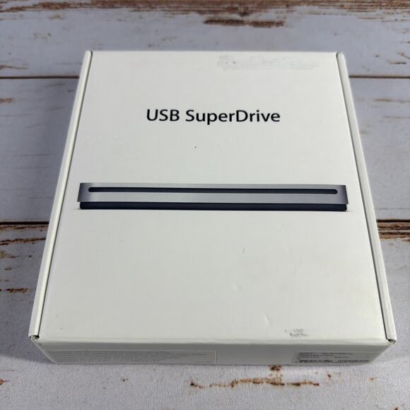 Apple USB SuperDrive MD564LL/A – A1379 External DVD-RW/CD-RW Tested - Picture 1 of 6